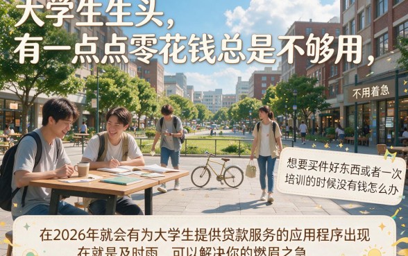 2026给大学生放款的软件精选！这5个4000元口子省心适配，2026年速看