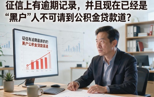 征信有逾期也能贷！最新黑户公积金贷款口子正规渠道全解析