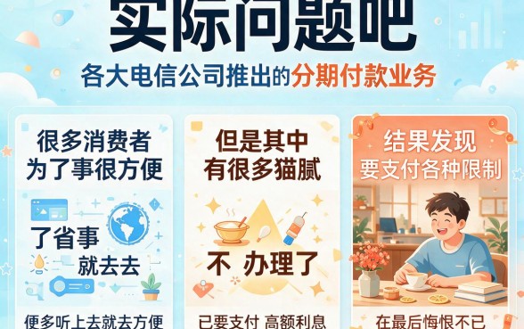 别碰手机运营商的贷款！2026应急平台避坑指南来了