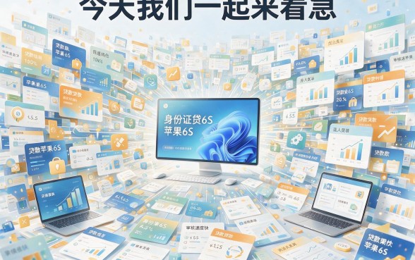 苹果6s必下的id贷口子盘点！这5个通过率高到账快