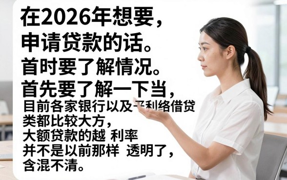 2026年大额利率低至三千！这5个借款口子真心推荐，借贷技巧速收藏