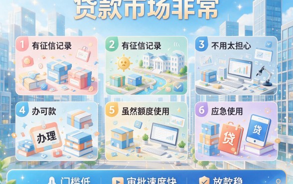 适合黑户2026年这5个包下1000的贷款口子汇总，要求不高轻松借