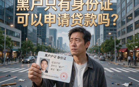 黑户光凭身份证能贷款吗？这5个无视征信秒下2000的借钱App别错过