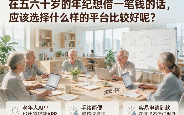 50多岁2026年最容易借钱的app盘点，这5个软件3000元秒到账太意外了