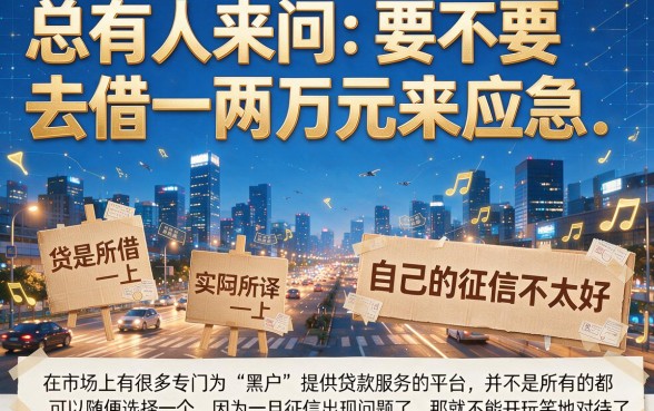 适合黑户2026年最容易下款的一万左右网贷黑户口子，这5个抓紧收藏！
