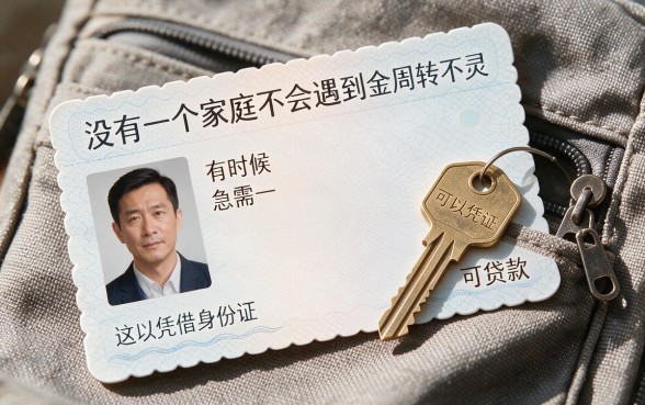 凭一张身份证就能贷款？这5个平台精挑细选，速看！