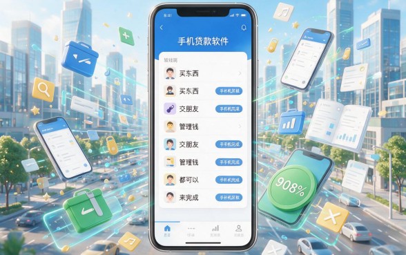 2026年4月权威盘点：手机容易的贷款软件有哪些？这5个平台借款3000要求不高
