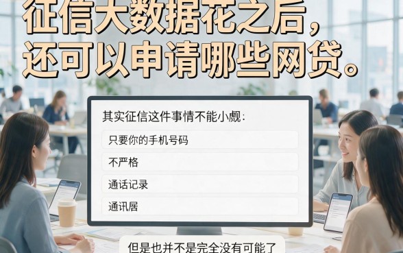 征信大数据花了还能做的网贷有哪些？这5个和众银宝一样的秒批口子实测有效