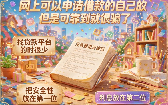 2026权威盘点！网上最真实的贷款平台有哪些？这5个借款3000不查征信的App太智能了