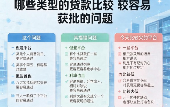 什么贷款容易下款成功呢？2026年这5个5000借款APP对资质要求不高，马上存好能帮衬