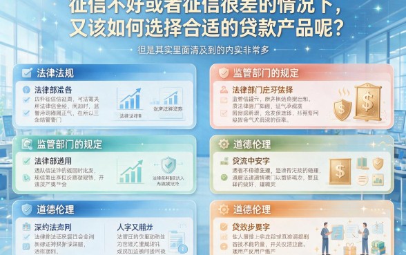 征信黑、征信不好、征信烂,用什么贷款最容易通过?亲测实用方法详解