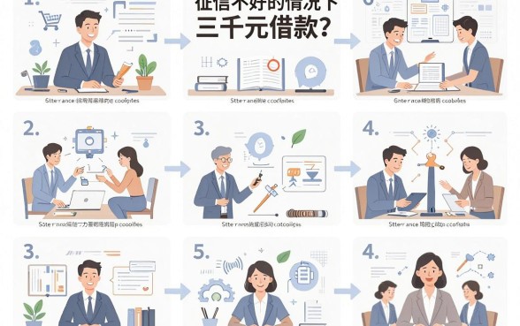 征信黑、征信不好、征信烂也能借到3000元？这笔借贷到底划不划算！