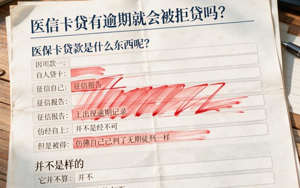 征信有逾期也能贷？只要有医保卡的口子真的靠谱吗，深度揭秘！