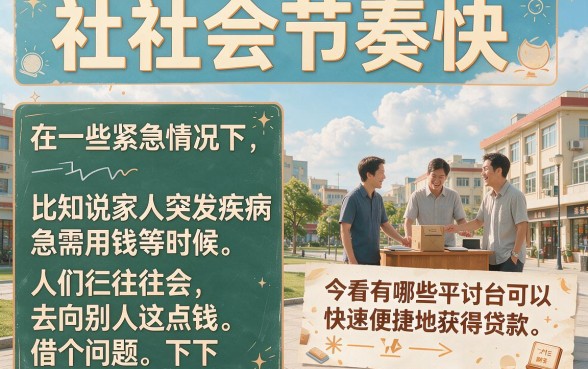 急需用钱必看！到哪私人借款好借？这5个借7000的口子要求不高，诚心推荐！