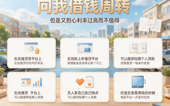 2026短期个人贷款利息怎么算？这5个50000元借款利息低的软件速看
