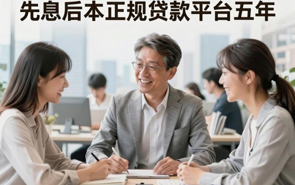 2026年刚确认！这五个正规贷款平台支持先息后本，最长可分五年