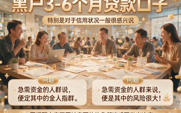 3到6个月贷款口子可靠要点全解析