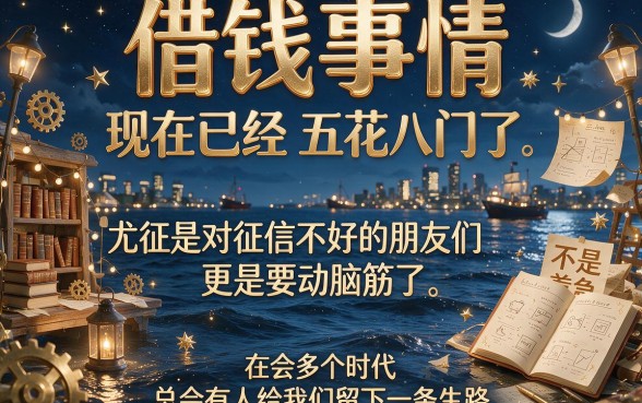2026征信黑、征信不好、征信烂必看！风控宽松好下款的口子大公开，这5个对征信要求不高