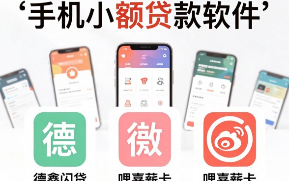 2026年下款快的手机小额贷款软件推荐，这5个必看！