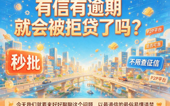 征信有逾期还能贷款吗?这几种容易下款的网贷别错过!