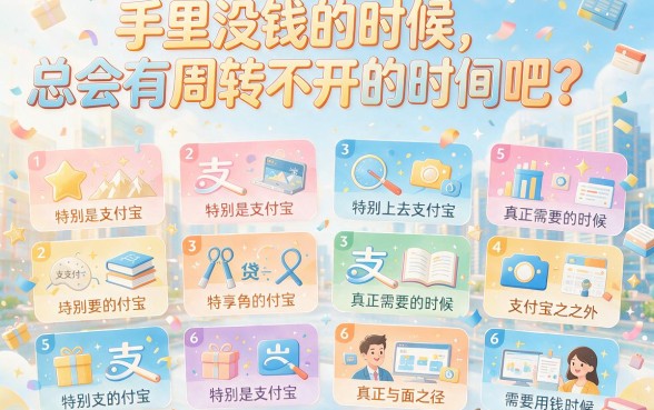 有！这5个不看支付宝借钱的平台，芝麻分要求不高也能贷6000