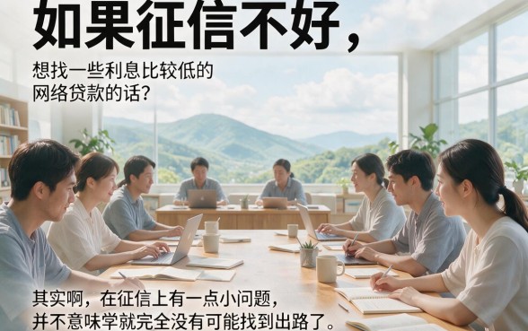 适合黑户利率低一点的网贷有哪些？2026最新盘点，这5个口子借款6000更划算