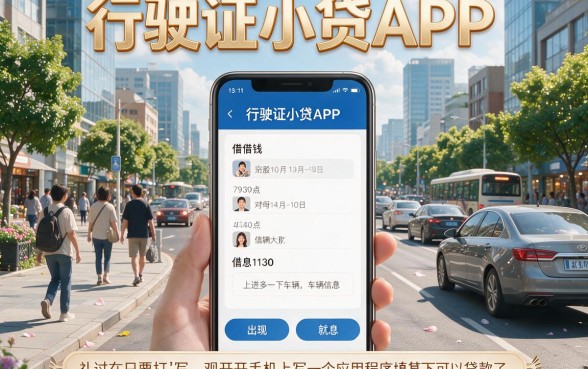 2026最新盘点!5个行驶证小额贷款app口子详解,速看汇总