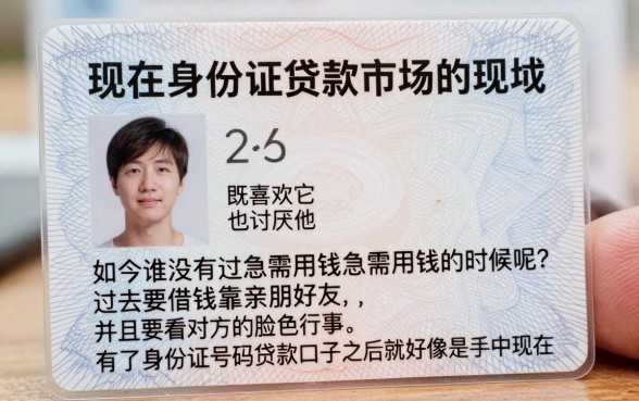 2026亲测靠谱！凭身份证号码就能借的5个贷款口子，5000元秒到账
