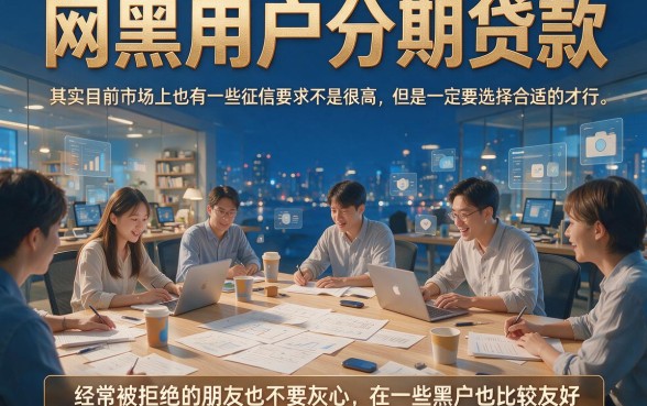 网黑分期口子必下款！这5个可以分期的网贷，急用4000也能秒批
