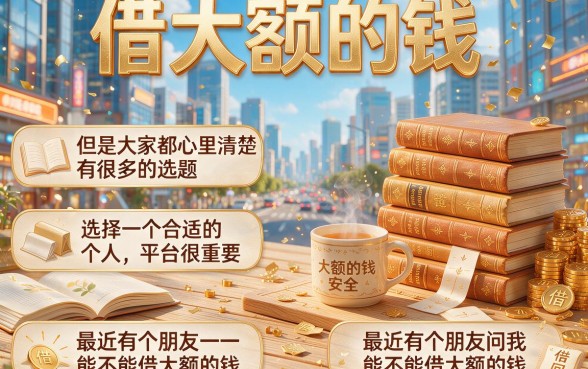 2026年优先审批！借钱大额的口子哪个能下？这5个贷款5000无视征信的口子速来
