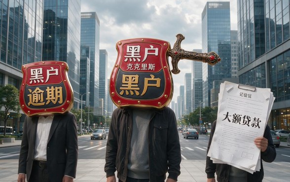 征信有逾期、黑户、背账也能办大面额贷款？紧急收藏这篇干货汇总！