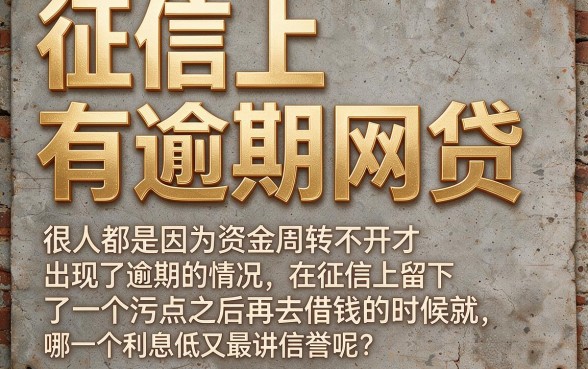 征信有逾期也能借！哪个网贷利息最低、最有信用？全面拆解值得信赖的平台