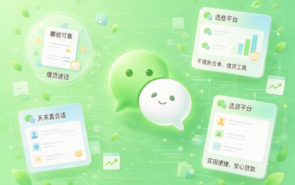 2026微信能直接借款的靠谱口子大盘点！这5个千万别错过