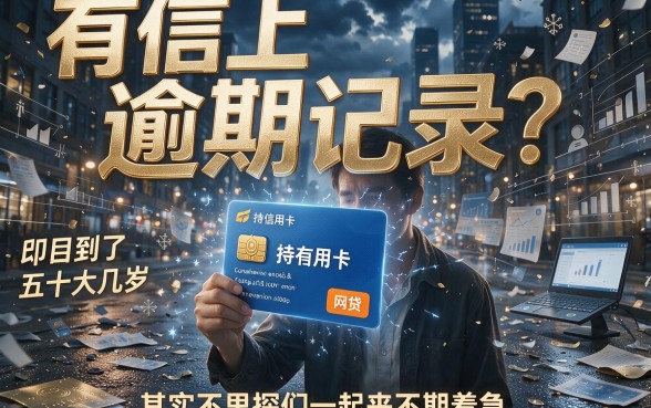 征信有逾期也能借！50岁有信用卡必下的网贷有哪些？这3个真相说透了