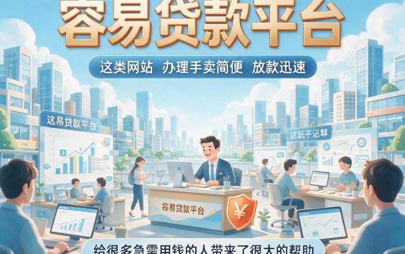 容易贷款平台贷什么好？这5个必看推荐一次讲透！