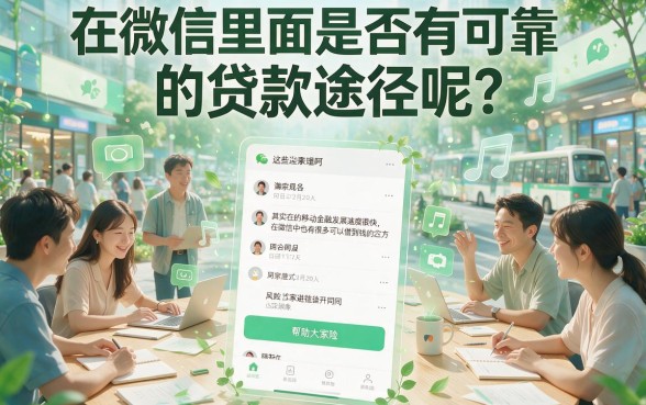 微信里有没有能贷款的口子？实测这5个必申平台，最快借3000！