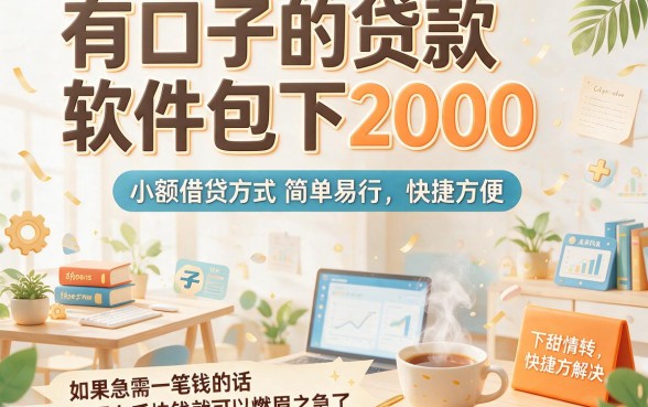 包下2000的有口子贷款软件到底靠不靠谱？2026年最新真相解析！