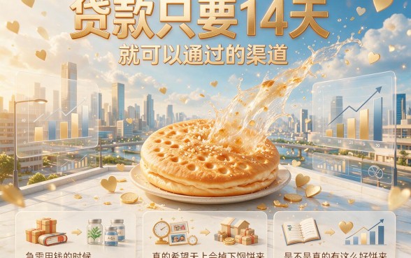 14天好通过的口子大盘点！这5个贷款渠道秒批到账，急用钱必看