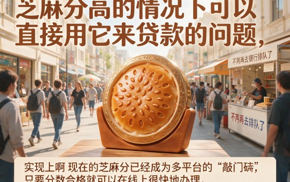 现在芝麻分可以贷款的口子有哪些？2026年必申的5个平台都在这了！
