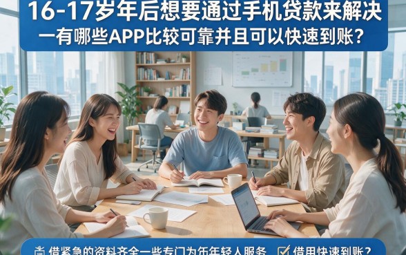 16岁贷款成功必看！2026年这5个黑户贷款APP最好申请，选择余地真不小！