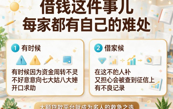 2026年精选5个能分期的大额芝麻分贷款平台，必申不上征信大额贷款的平台都在这里了