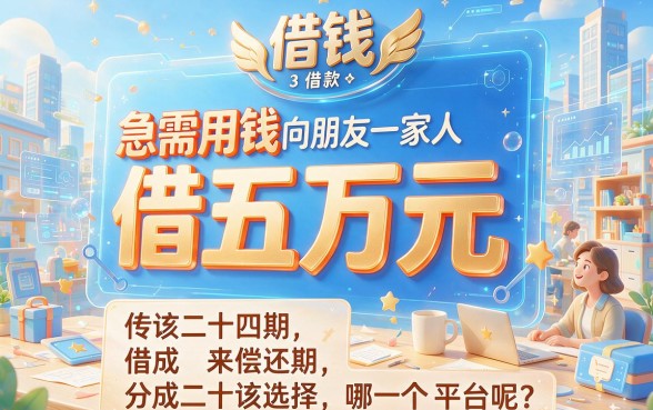 什么APP可以借5w贷24期？2026这5个正规平台下款快