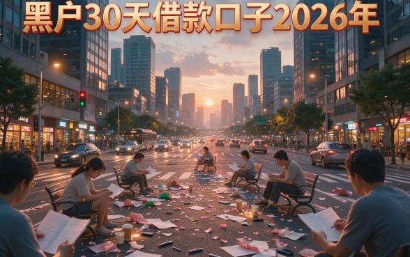 5个黑户30天借款口子诚心建议，缺钱速览！