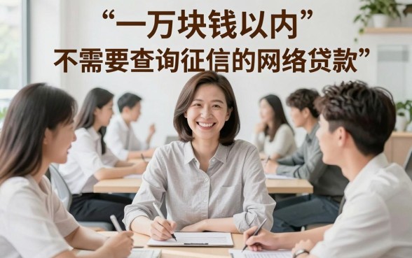 1w左右不查征信的网贷这5个省心平台速览