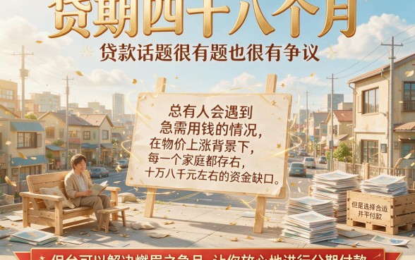 48期分期贷款隐藏技巧大公开！精选5个可分48个月还款的50000借款平台