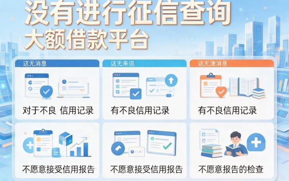 2026年亲测!大额平台不查征信也能下款,这5个3000借款口子对征信要求不高