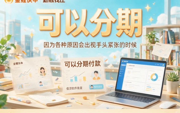 5个可以分期的借钱的软件深度评测，轻松借6000慢慢还