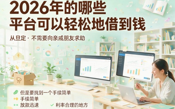 2026年容易借钱的平台大盘点！内部技巧+5个秒下5000的贷款口子速推