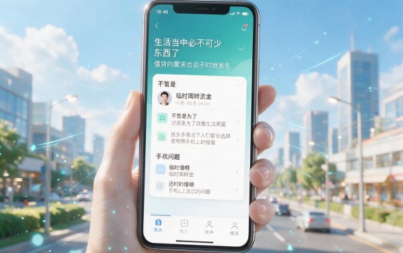 手机急用钱哪个软件好借钱又可靠？这5个正规网贷APP借5000快速到账适配突发需求