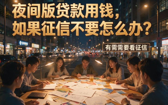 2026最新！5个夜间借款无视征信10000的软件，夜间版贷款不看征信速看